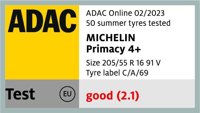 Michelin Primacy 4+ Adac Test