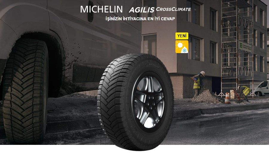 Michelin Agilis CrossClimate Hafif Ticari Araç 4 Mevsim Lastiği