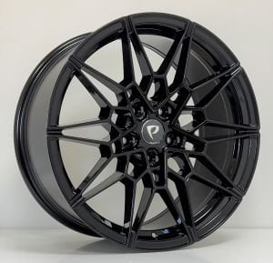 Powcan BKY-1027 5x112 Ön 8.0x19 ET25 Arka 9.0x19 ET37 66.56 Black XL 19 Jant Takım