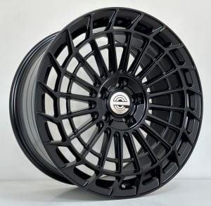 Expeto HBC0003 5x112 Ön 8.5x20 ET36 Arka 9.5x20 ET44 66.6 Mat Black XL Mercedes Uyumlu 20 Jant Takım