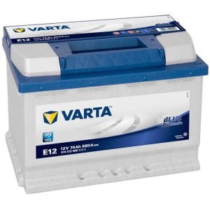 Varta Blue Dynamic E12 12 Volt 74 Amper Akü (Ters Kutup)