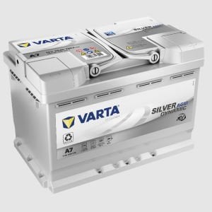Varta Silver Dynamic AGM A7 12 Volt 70 Amper Start Stop Plus Akü