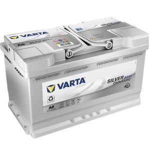 Varta Silver Dynamic AGM A6 12 Volt 80 Amper Start Stop Plus Akü