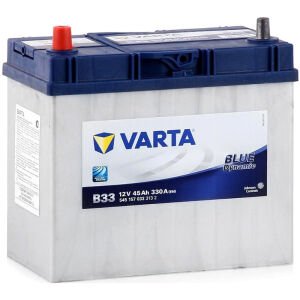 Varta Blue Dynamic B33 12 Volt 45 Amper Akü (Japon Tip - Ters Kutup)
